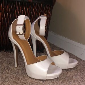 White heels